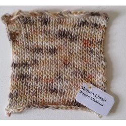 Cowgirl Blues - Merino Linen Gradient - Merinould og hrgarn - "Pata Pata" - 100g