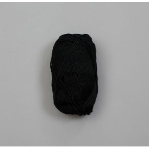 Rauma - Mitu - uld/alpaca garn - Sort SFN50 - 50g