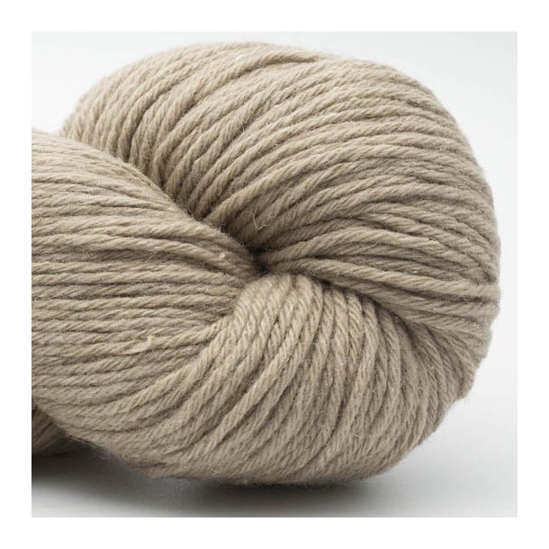 BC Garn - Northern Lights GOTS - silke/uld garn - Mrk Beige (03) - 100g