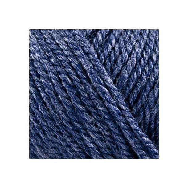 Onion Garn - No.6 Organic Wool + Nettles - uld/nldefiber garn - Mrk Bl 619 - 50g