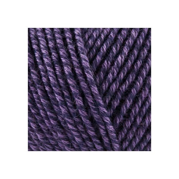 Onion Garn - Fino Organic Cotton + Merino Wool - bomuld/uldgarn - Mrk Lilla (527) - 50g