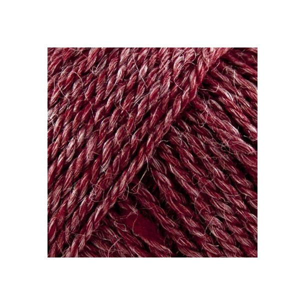 Onion Garn - No.4 Organic Wool + Nettles - uld/nldefiber garn - Mrk Rd 808 - 50g