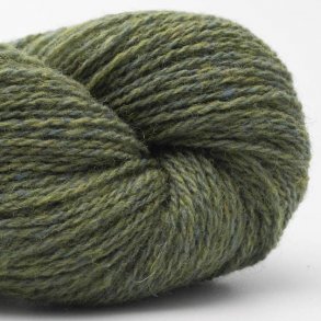 BC Garn - Bio Shetland GOTS - uldgarn - Mrkegrn (56) - 50g