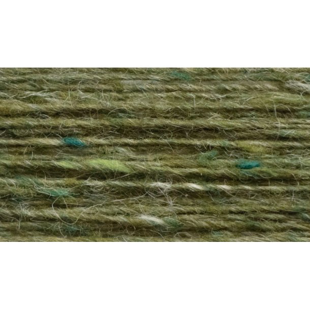 Donegal - Mohair Tweed - merinould/mohair garn - Olivette (2713) - 1100g cone