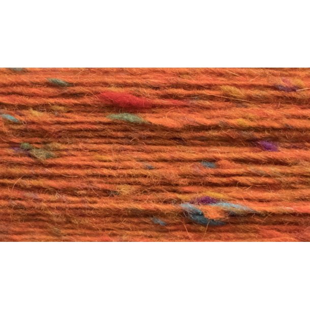 Donegal - Mohair Tweed - merinould/mohair garn - Blaze (2721) - 100g cone