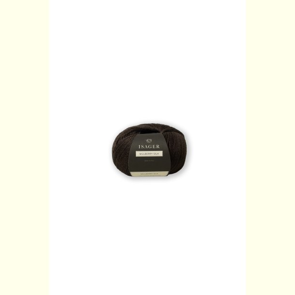 Isager - Mulberry Silk - Morb�rsilke garn - Chestnut - 25g