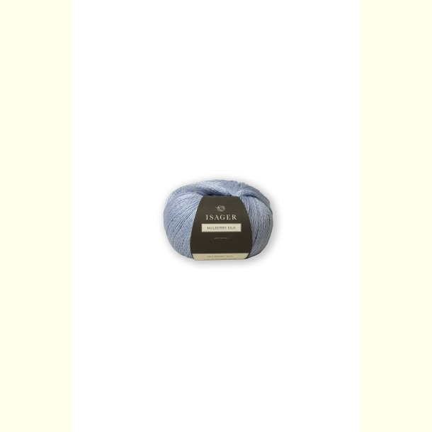Isager - Mulberry Silk - Morb�rsilke garn - Frost - 25g