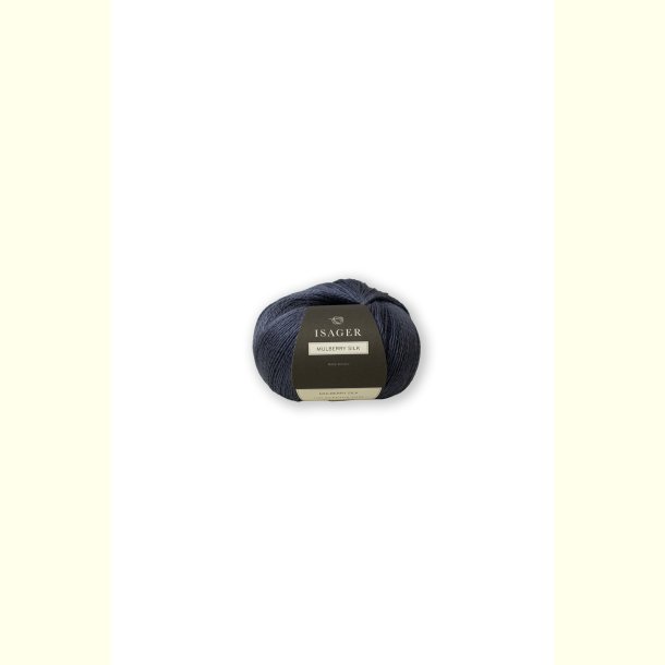 Isager - Mulberry Silk - Morb�rsilke garn - Granite - 25g