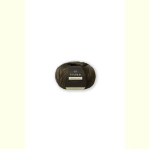 Isager - Mulberry Silk - Morb�rsilke garn - Khaki - 25g