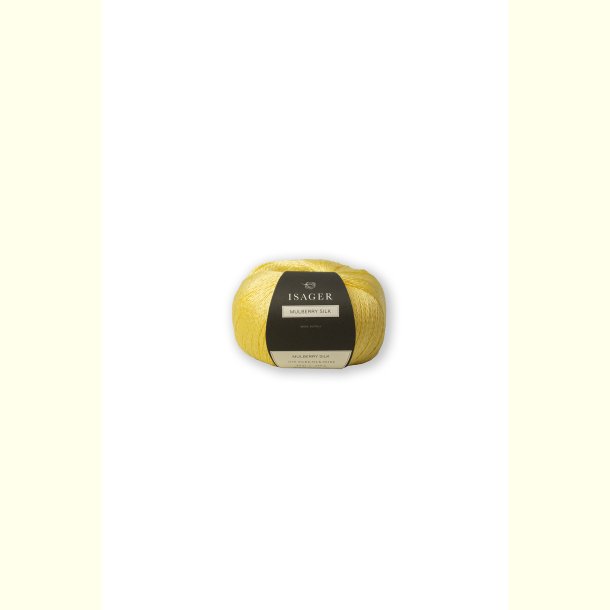Isager - Mulberry Silk - Morb�rsilke garn - Lemon - 25g