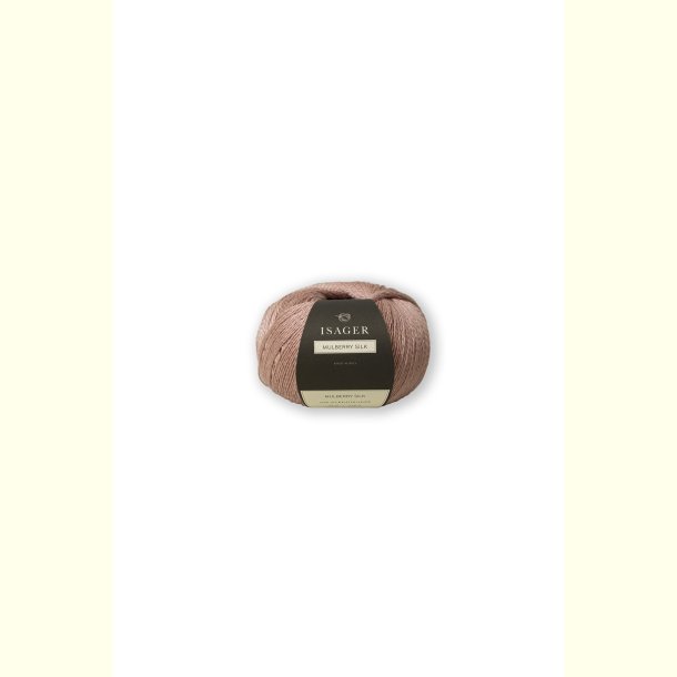 Isager - Mulberry Silk - Morb�rsilke garn - Powder - 25g