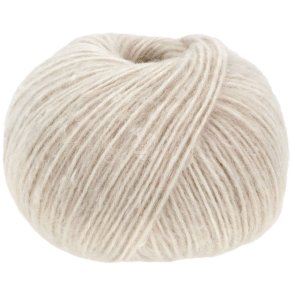Lana Grossa - Natural Alpaka Pelo - bomuld/alpaca/merino uldgarn - Musling meleret (0022) - 50g