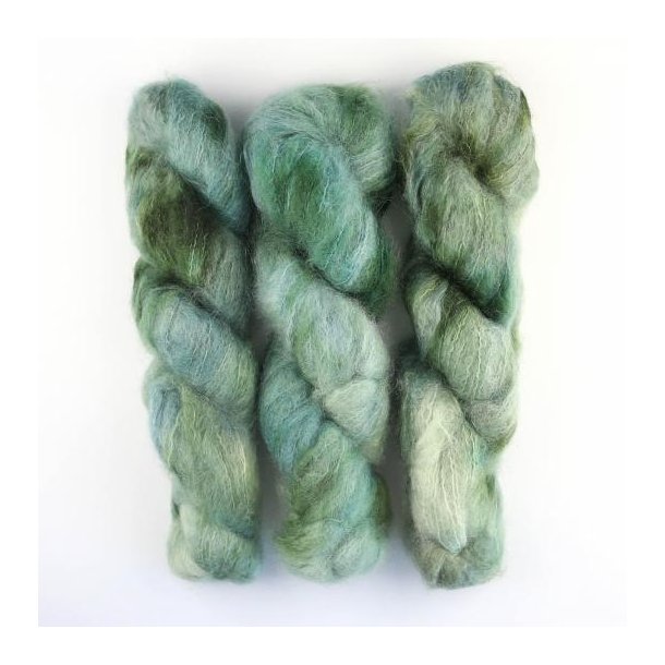 Cowgirlblues - Fluffy Mohair garn Gradient - My Heart will go on - 100g