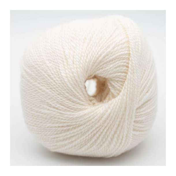 BC Garn - Semilla Silkbloom GOTS - Uld/silke garn - Natur (001) - 50g