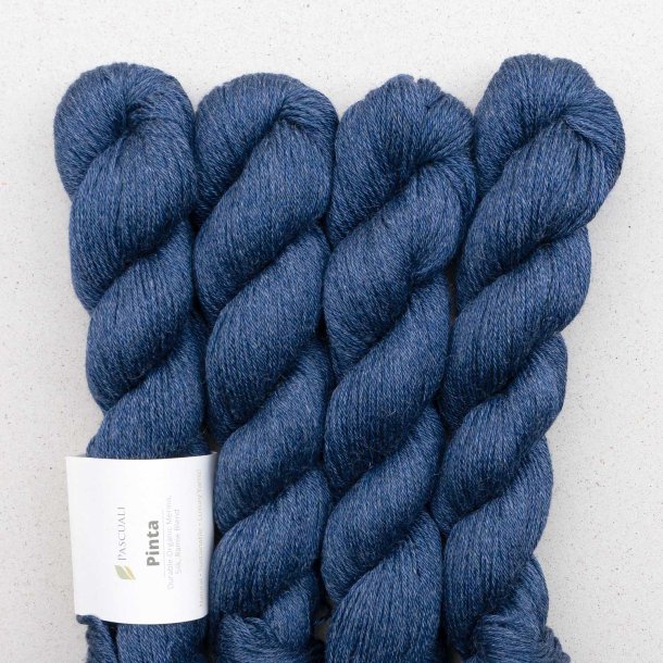 Pascuali - Pinta - silke/ramie/merino uldgarn - Navy (103) - 50g