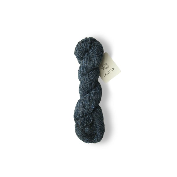 Isager - Tweed - Uld/Mohair garn - Navy - 50g