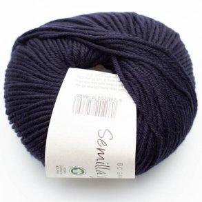 BC Garn - Semilla Grosso GOTS - uldgarn - Navy (027) - 50g