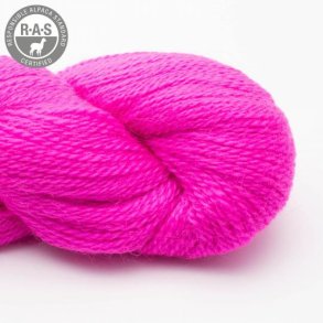 BC Garn - Babyalpaca uldgarn 10/2 - Neon Pink (70RAS) - 50g