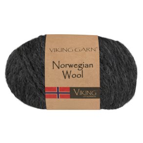 Viking Garn - Norwegian Wool - Uldgarn - Koks 417 - 50g
