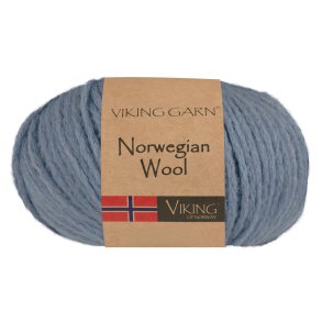 Viking Garn - Norwegian Wool - Uldgarn - Bl� 422 - 50g