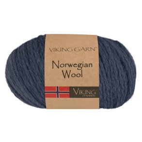 Viking Garn - Norwegian Wool - Uldgarn - Jeansbl� 427 - 50g