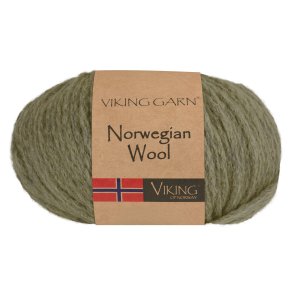 Viking Garn - Norwegian Wool - Uldgarn - Lys gr�n 431 - 50g