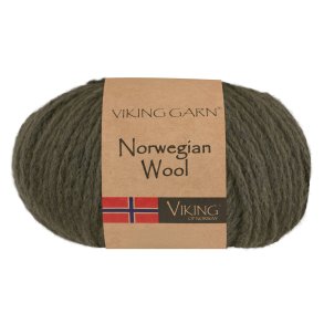 Viking Garn - Norwegian Wool - Uldgarn - Gr�n 432 - 50g