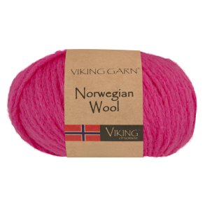 Viking Garn - Norwegian Wool - Uldgarn - Hindb�r 462 - 50g