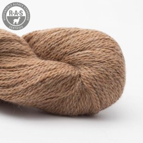 BC Garn - Babyalpaca uldgarn 10/2 - Nougat - Naturfarvet (108RAS) - 50g