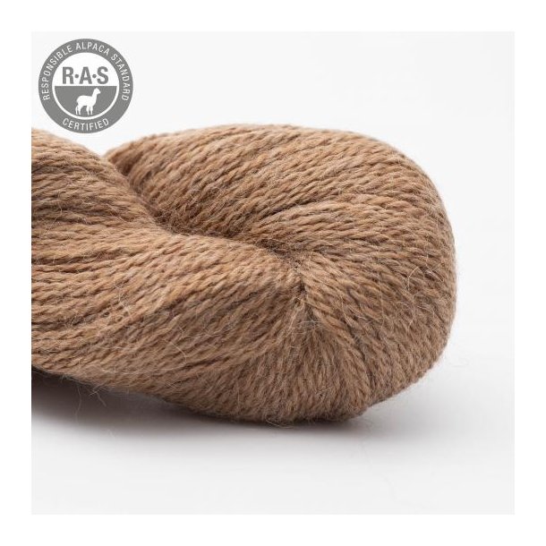 BC Garn - Babyalpaca uldgarn 10/2 - Nougat - Naturfarvet (108RAS) - 50g