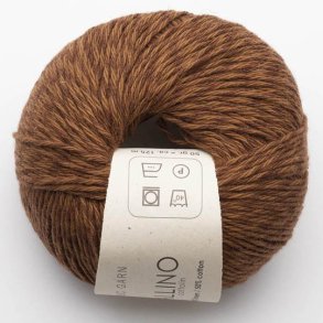 BC Garn - Allino - hr/bomuldsgarn - Nougat (18) - 50g