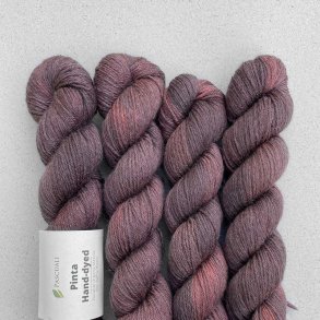 Pascuali - Pinta hndfarvet - silke/ramie/merino uldgarn - Nougat (209) - 50g