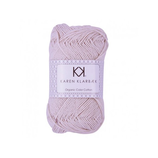 Karen Klarbk - 8/4 kologisk bomuldsgarn - Nude 0065 - 50g