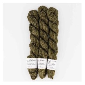 Cowgirl Blues - Merino Linen Solid - Merinould og hrgarn - 