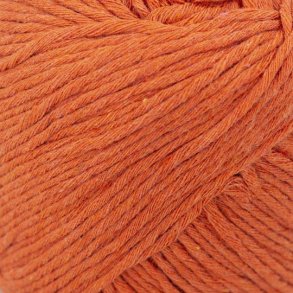 *Kremke Soul Wool - Karma Cotton - Recycled bomuldsgarn - Orange (04) - 50g