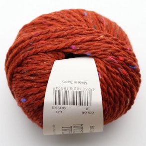 BC Garn - Hamelton Tweed 2 GOTS - uldgarn - Orange (10) - 50g