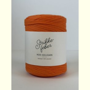 Strikkefeber - Mere Garn - H�klegarn - Orange 37 - 400g