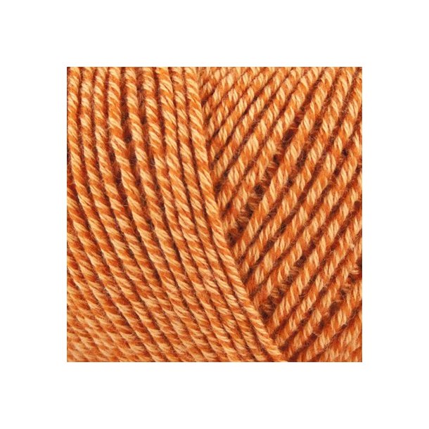 Onion Garn - Fino Organic Cotton + Merino Wool - bomuld/uldgarn - Orange (517) - 50g