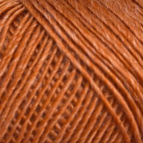 Onion Garn - SOFT Organic Wool + Nettles - uld/nldefiber garn - Orange 1535 - 50g