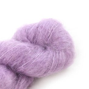 Cowgirlblues - Fluffy Mohair garn Solids - Orchid Blush - 100g
