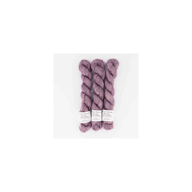 Cowgirl Blues - Merino Linen Solid - Merinould og hrgarn - "Orchid Blush" - 50g