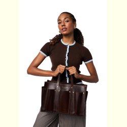 RE:DESIGNED PROJECT - Project 132 - Dark Brown - 100% l�der