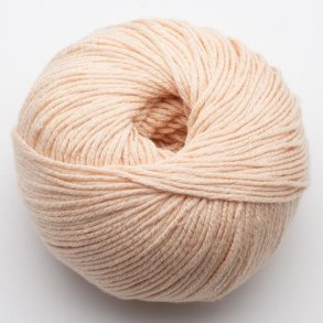Kremke Soul Wool - Morning Salutation Vegan - bomuld/lyocell garn - Pale Peach (21) - 50g