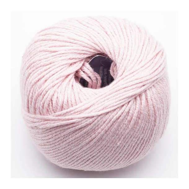 Kremke Soul Wool - Morning Salutation Vegan - bomuld/lyocell garn - Pale Pink (04) - 50g