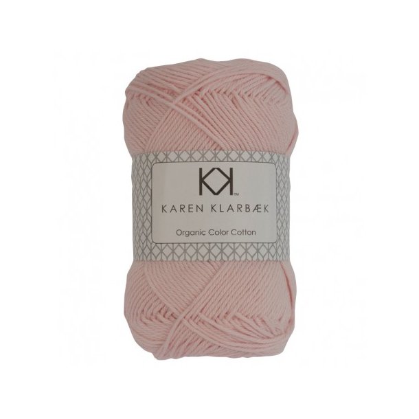 Karen Klarbk - 8/4 kologisk bomuldsgarn - Pale Skin 0031 - 50g