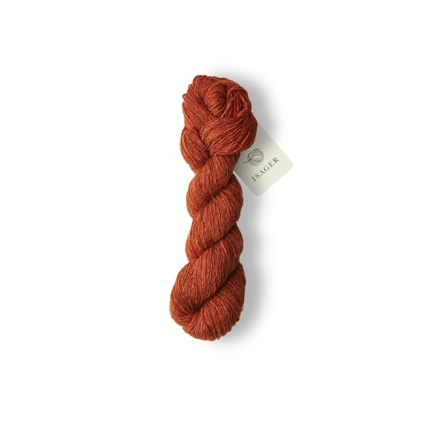 Isager - Tweed - Uld/Mohair garn - Paprika - 50g