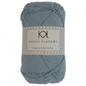 Karen Klarbk - 8/4 kologisk bomuldsgarn - Pastel Blue 0029 - 50g