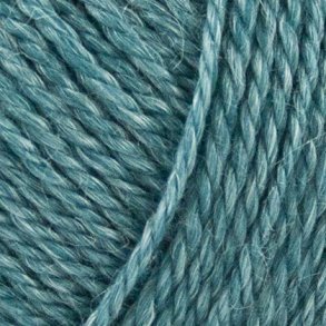 Onion Garn - No.4 Organic Wool + Nettles - uld/nldefiber garn - Petrol 814 - 50g