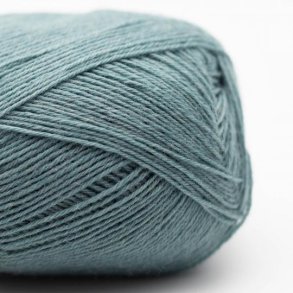 Kremke Soul Wool - Edelweiss Classic 4ply - uld/strmpegarn - Petroliums grn 419 - 100g