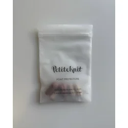 PetiteKnit - Pindebeskyttere - Gummi - Pose � 6 stk.